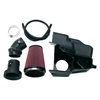 Picture of E-Force Competition Plastic Black Cold Air Intake System with Red Filter and Factory Mass Airflow Sensor