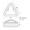 Picture of Elite Series Triangle Air Cleaner Filter