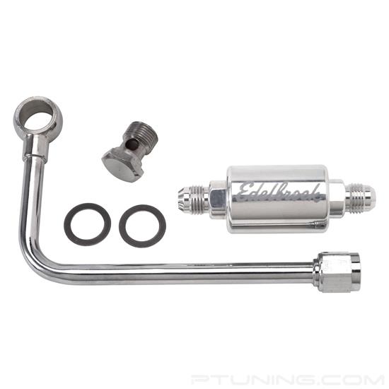Picture of Single-Feed Fuel Line with Polished Aluminum Filter