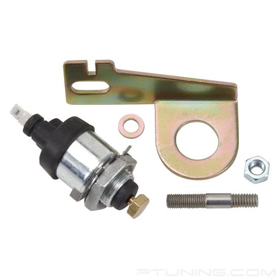 Picture of Throttle Solenoid and Bracket for Edelbrock Square-Bore Carburetors