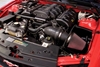 Picture of E-Force Competition Plastic Black Cold Air Intake System with Red Filter