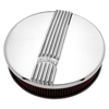 Picture of Classic Series Cast Round Polished Air Cleaner Assembly (14" OD x 3.9" H)