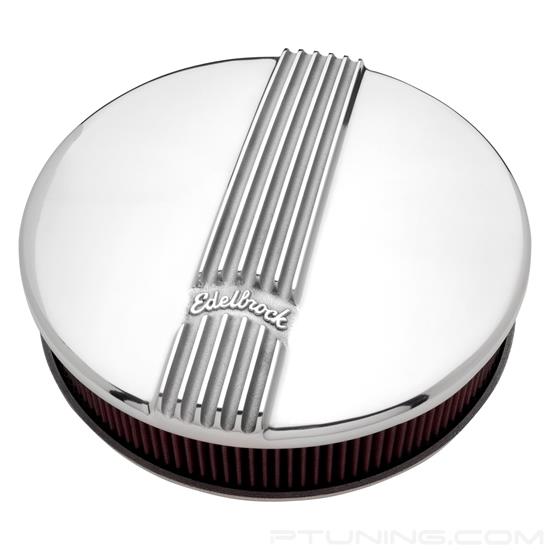 Picture of Classic Series Cast Round Polished Air Cleaner Assembly (14" OD x 3.9" H)