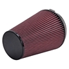 Picture of E-Force Competition Replacement Round Tapered Red Air Filter (6" B x 5" T x 9" H)