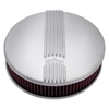 Picture of Classic Series Cast Round Satin Air Cleaner Assembly (14" OD x 3.9" H)