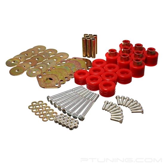 Picture of Body Lift Kit - Red (Front/Rear Lift: 1" / 1")