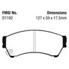 Picture of Greenstuff 2000 Series Sport Front Brake Pads