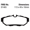 Picture of Greenstuff 2000 Series Sport Rear Brake Pads