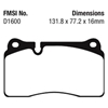Picture of Redstuff Ceramic Low Dust Front Brake Pads