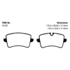 Picture of Greenstuff 2000 Series Sport Rear Brake Pads