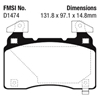 Picture of Redstuff Ceramic Low Dust Front Brake Pads
