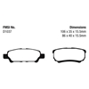 Picture of Ultimax OEM Replacement Rear Brake Pads