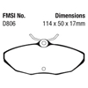 Picture of Ultimax OEM Replacement Rear Brake Pads