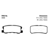 Picture of Ultimax OEM Replacement Rear Brake Pads