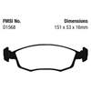 Picture of Greenstuff 2000 Series Sport Front Brake Pads