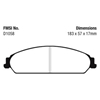 Picture of Greenstuff 2000 Series Sport Front Brake Pads
