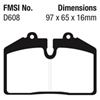 Picture of Redstuff Ceramic Low Dust Front Brake Pads