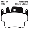 Picture of Bluestuff NDX Formula Racing Rear Brake Pads