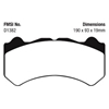 Picture of Bluestuff NDX Formula Racing Front Brake Pads