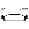 Picture of Greenstuff 2000 Series Sport Front Brake Pads