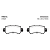 Picture of Greenstuff 2000 Series Sport Rear Brake Pads