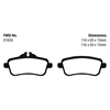 Picture of Greenstuff 6000 Series Truck and SUV Rear Brake Pads