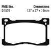 Picture of Redstuff Ceramic Low Dust Front Brake Pads