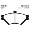 Picture of Yellowstuff Front Brake Pads