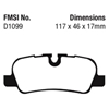 Picture of Yellowstuff Rear Brake Pads