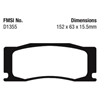 Picture of Yellowstuff Front Brake Pads