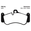 Picture of Bluestuff NDX Formula Racing Front Brake Pads