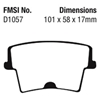 Picture of Bluestuff NDX Formula Racing Rear Brake Pads