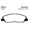 Picture of Greenstuff 2000 Series Sport Front Brake Pads