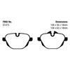 Picture of Greenstuff 2000 Series Sport Rear Brake Pads