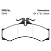 Picture of Ultimax OEM Replacement Rear Brake Pads
