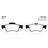 Picture of Bluestuff NDX Formula Racing Rear Brake Pads