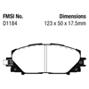 Picture of Greenstuff 2000 Series Sport Front Brake Pads
