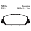 Picture of Greenstuff 2000 Series Sport Front Brake Pads