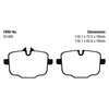 Picture of Greenstuff 2000 Series Sport Rear Brake Pads