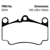 Picture of Bluestuff NDX Formula Racing Front Brake Pads