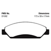 Picture of Extra Duty Front Brake Pads