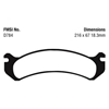 Picture of Extra Duty Front Brake Pads
