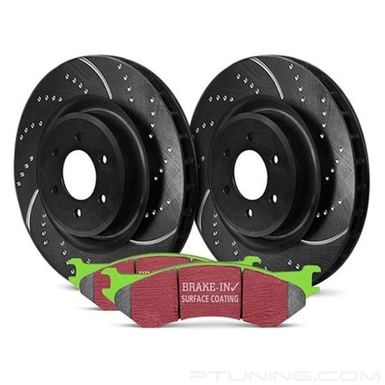 Picture of Stage 3 Truck and SUV Dimpled and Slotted Front Brake Kit