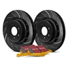 Picture of Stage 5 Super Street Dimpled and Slotted Rear Brake Kit