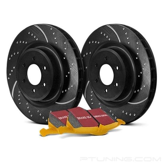 Picture of Stage 5 Super Street Dimpled and Slotted Rear Brake Kit