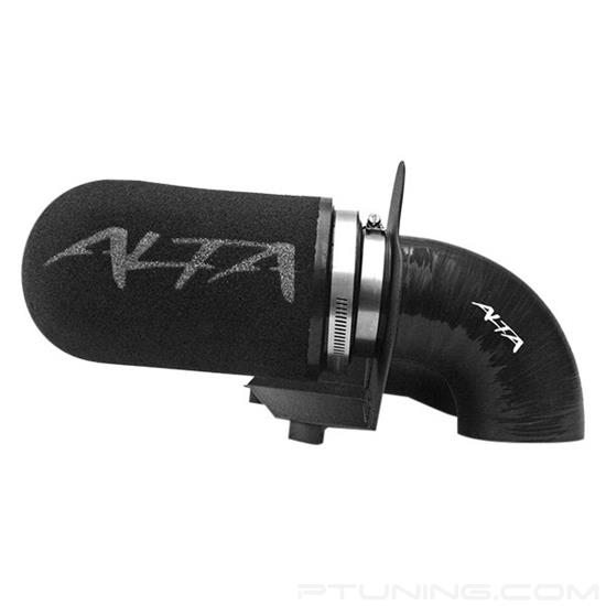 Picture of Reinforced Silicone Black Cold Air Intake System with Black Filter