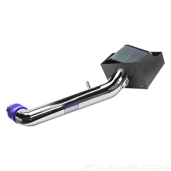 Picture of Power-Plus Series Aluminum Chrome Cold Air Intake System with Blue Filter