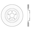 Picture of Sport Slotted 1-Piece Rear Passenger Side Brake Rotor