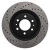 Picture of Sport Drilled and Slotted 1-Piece Front Passenger Side Brake Rotor