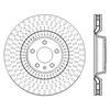 Picture of Sport Slotted 1-Piece Front Driver Side Brake Rotor